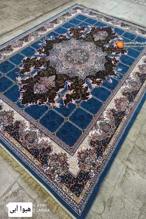 فرش هیوا 440 شانه نگین کسری کاشان